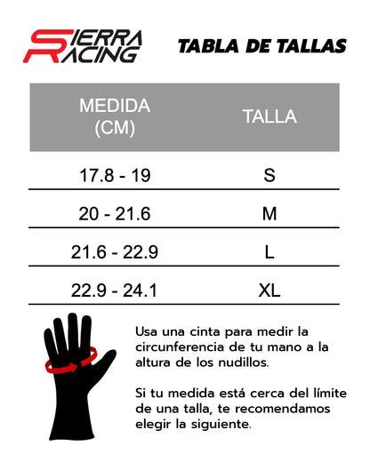 Guantes SR Kart Pro